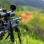 black rifle scope